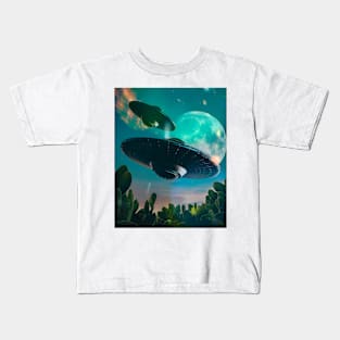 UFO Still Coming 2 Kids T-Shirt